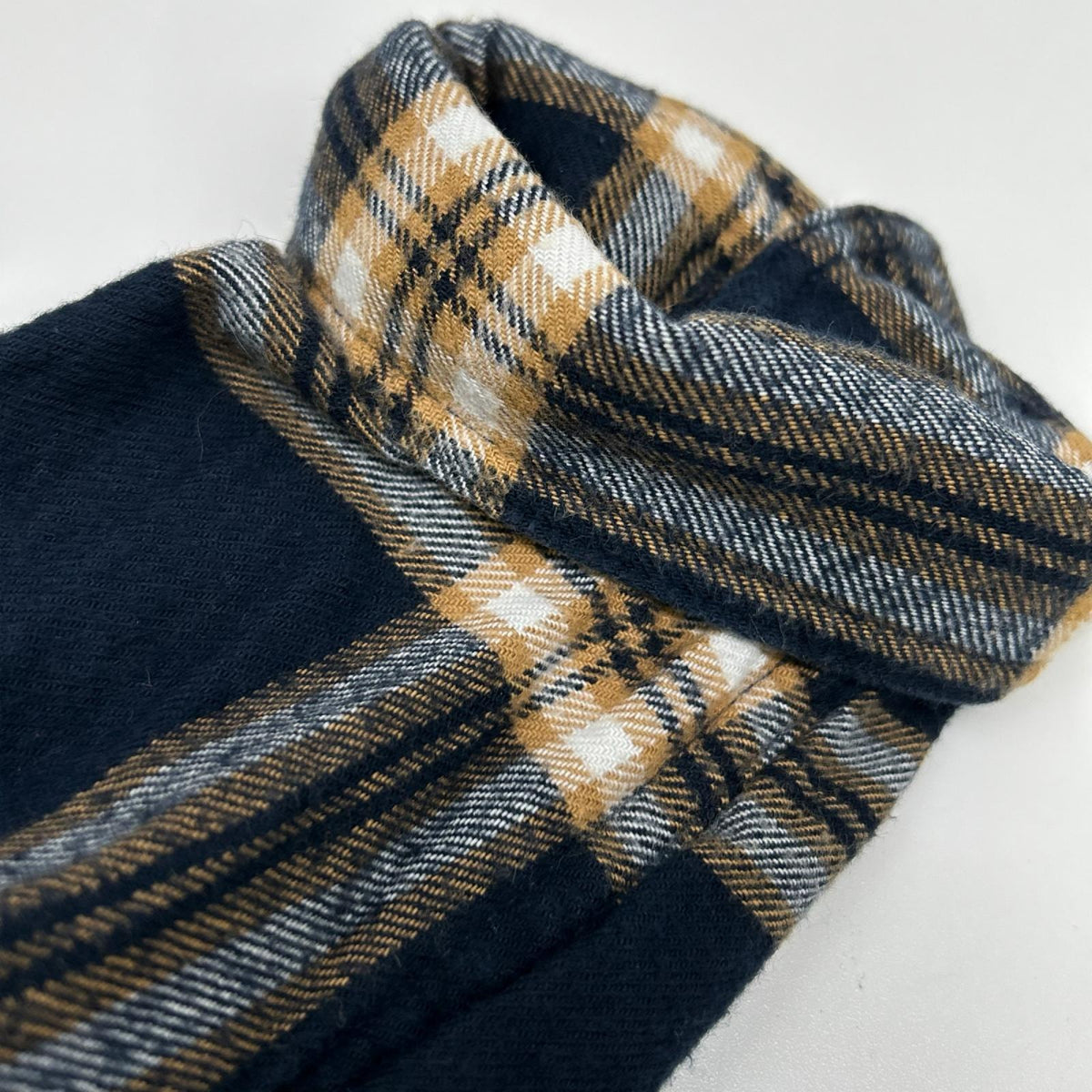 Patagonia パタゴニア 42400 ブルー チェック ロングスリーブ ミッドウェイト フィヨルド フランネルシャツ トップス