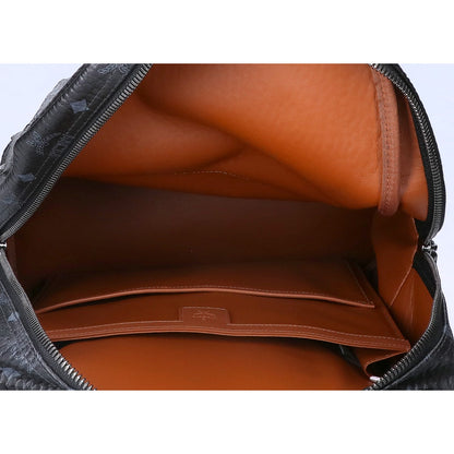 MCM エムシーエム 新品同様 MMK6SVE38BK001 ヴィセトス サイドスタッズ バックパック リュック バックパック