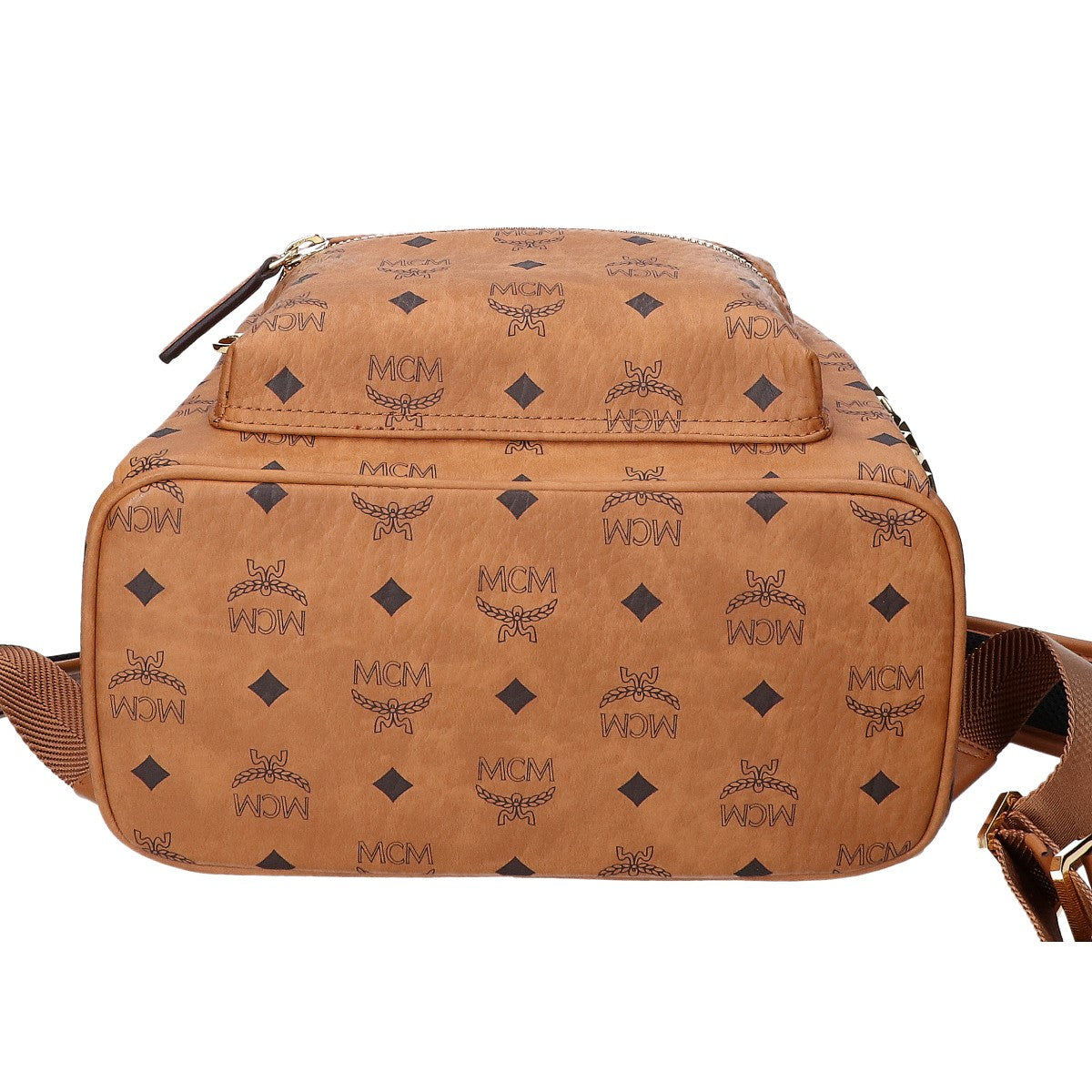 MCM エムシーエム 新品未使用 MMKEAVE14CO001 STARK ヴィセトス サイドスタッズ バックパック リュック バックパック