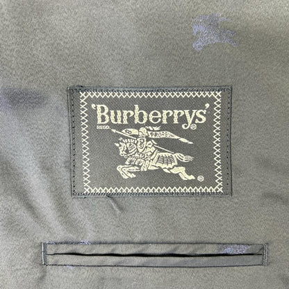 Burberry's バーバリーズ ネイビー チェック ウールモヘア ダブル ブレザー ジャケット ジャケット