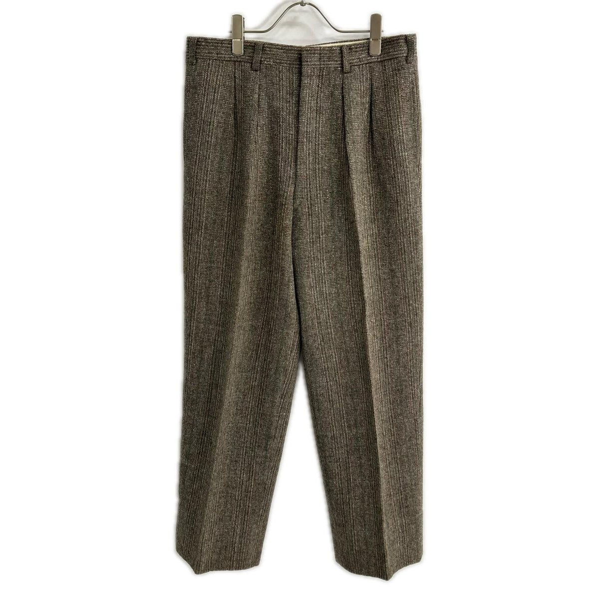 Burberry's バーバリーズ グレー チェック ツイード シングル ジャケット スーツ スーツ セットアップ
