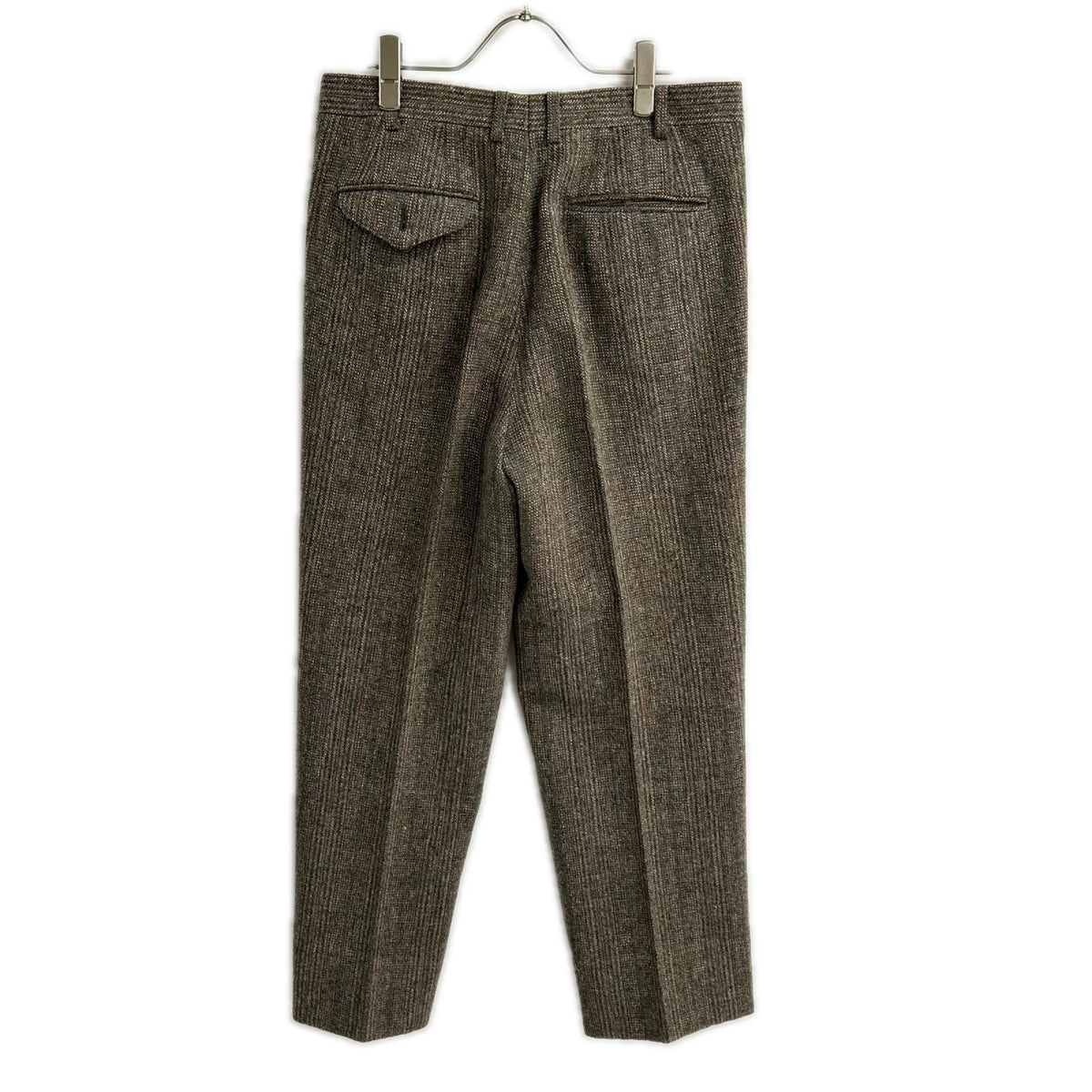 Burberry's バーバリーズ グレー チェック ツイード シングル ジャケット スーツ スーツ セットアップ