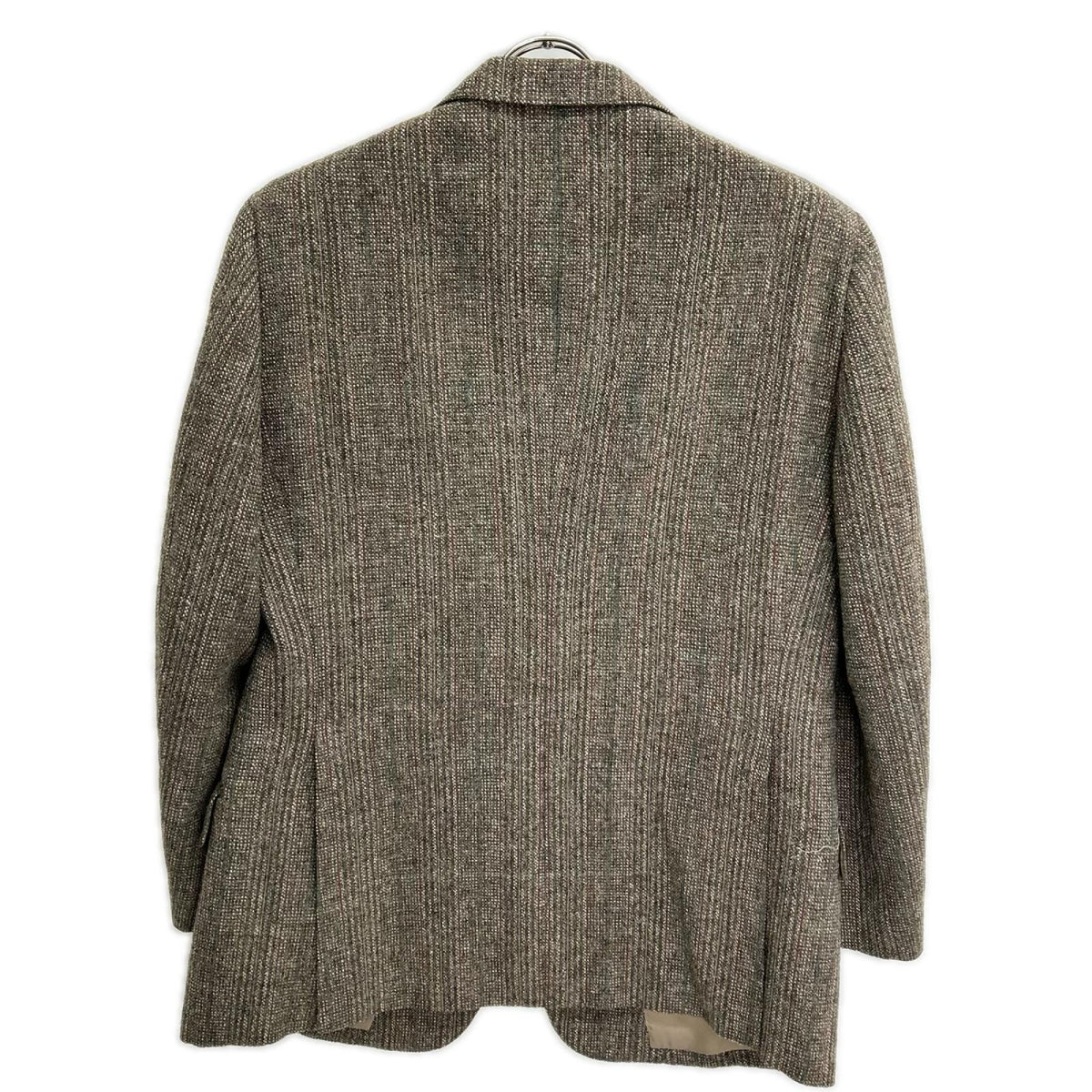 Burberry's バーバリーズ グレー チェック ツイード シングル ジャケット スーツ スーツ セットアップ