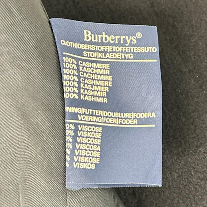 Burberry's バーバリーズ ネイビー ピュアカシミヤ ラグラン コート コート