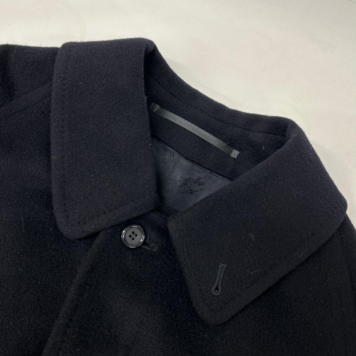 Burberry's バーバリーズ ネイビー ピュアカシミヤ ラグラン コート コート