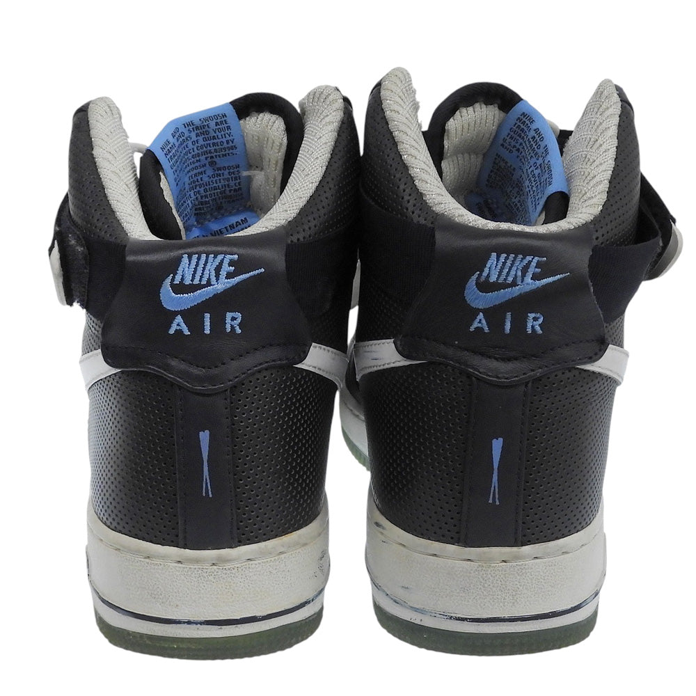 NIKE ナイキ Air Force 1 High Dark Obdisian スニーカー シューズ メンズ ネイビー 26.5cm 386161-400 シューズ