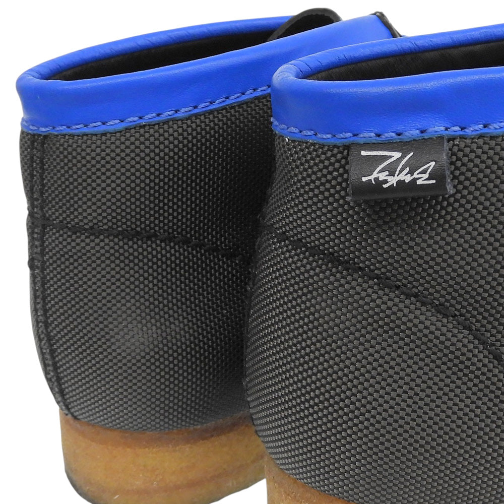 Clarks クラークス コーデュラナイロン ワラビー シューズ メンズ ブラック/ブルー UK 9 G シューズ