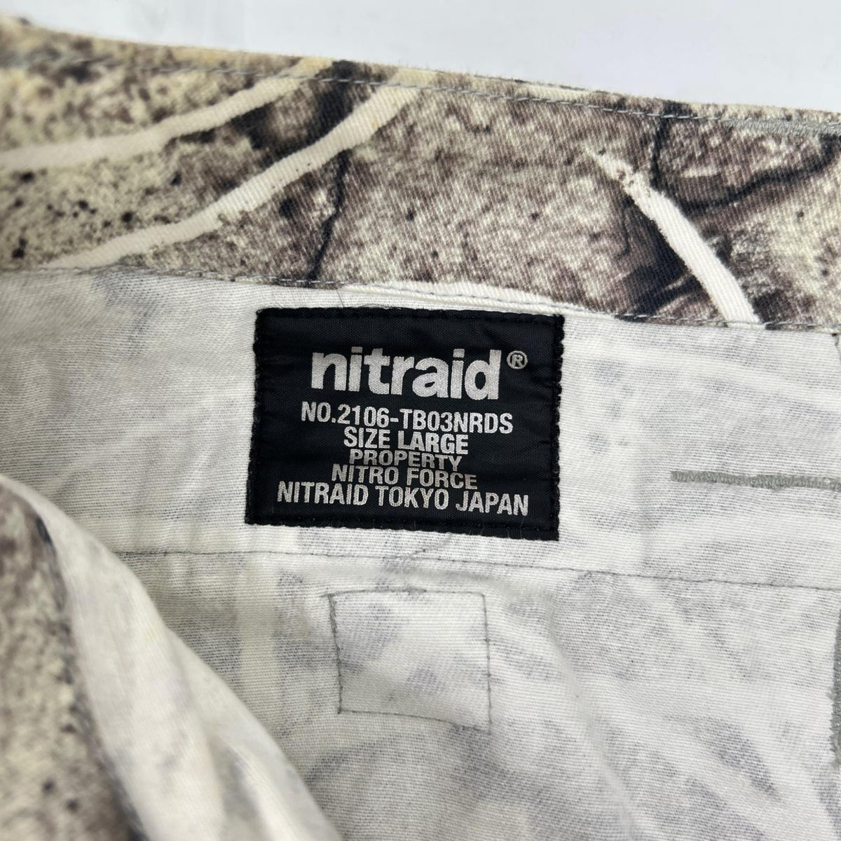 nitraid ナイトレイド NR009-PA06 ×Futura グレー系 フィールドパンツ ボトムス