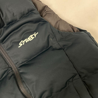 stussy ステューシー DFL-3980ST ×DESCENTE ネイビー リバーシブル ダウンベスト ベスト