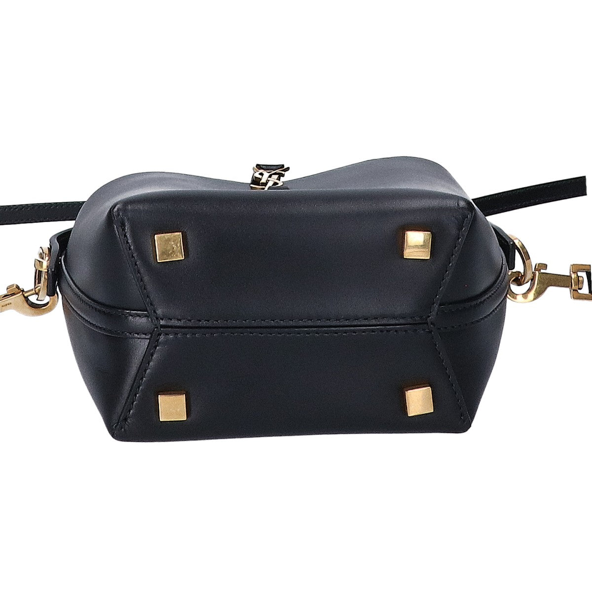 SAINT LAURENT PARIS サンローランパリ 新品同様 BRS765870 0824 LE 37 スモール シャイニーレザー 2WAYハンドバッグ ショルダーバッグ