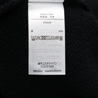Lacoste ラコステ SH5234-99 xONE PIECE ブラック Front Cover Print Hoodie トップス