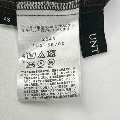UNTITLED アンタイトル 153-55700 ブラック 華やか シアー感 ドットジャガード ワンピース ワンピース