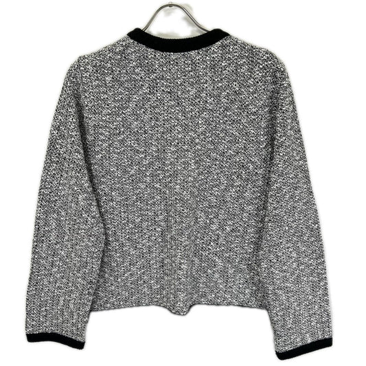 J.PRESS KRGTGS0015 White×Black TWEED Knit Jacket