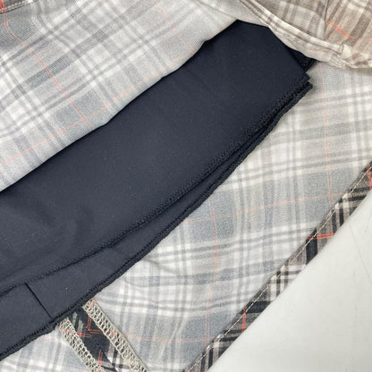 ACNE STUDIOS アクネ ストゥディオズ 25AW ベージュ シャーリングチェックストレッチジャージートップス トップス