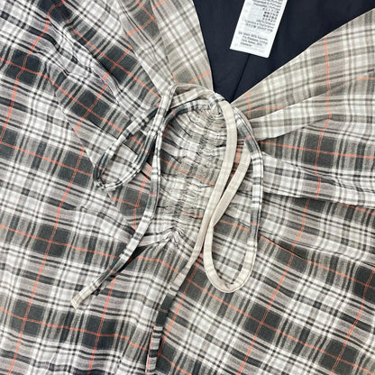 ACNE STUDIOS アクネ ストゥディオズ 25AW ベージュ シャーリングチェックストレッチジャージートップス トップス