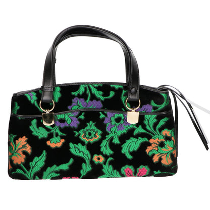 GUCCI グッチ 550130 ベロア刺繍 アリー ハンドバッグ
