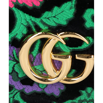 GUCCI グッチ 550130 ベロア刺繍 アリー ハンドバッグ