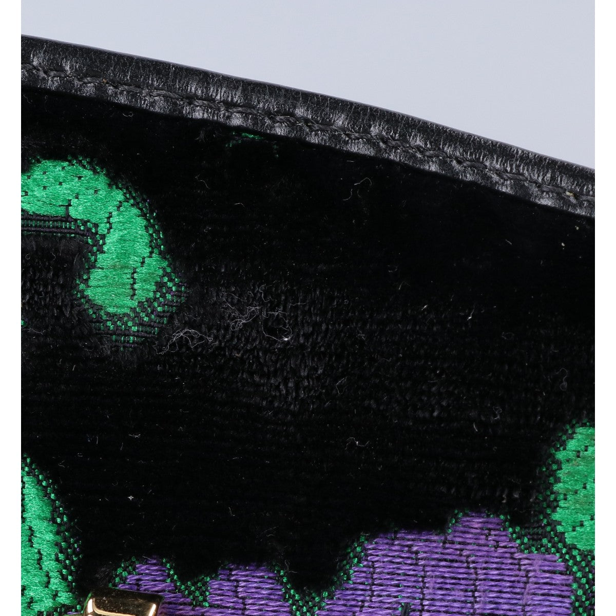 GUCCI グッチ 550130 ベロア刺繍 アリー ハンドバッグ