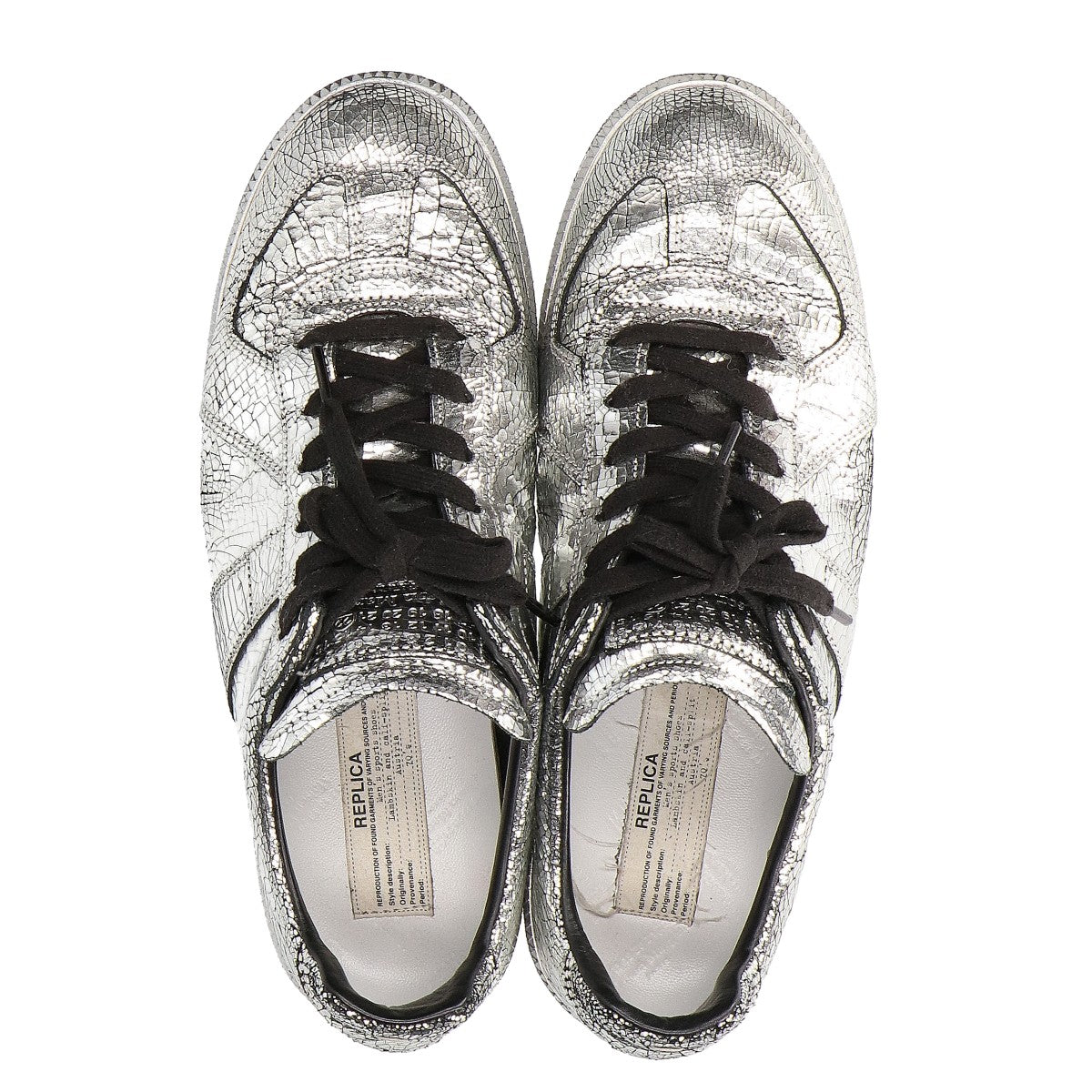 Maison margiela メゾンマルジェラ ブロークンミラージャーマントレーナー ミラー スニーカー シューズ