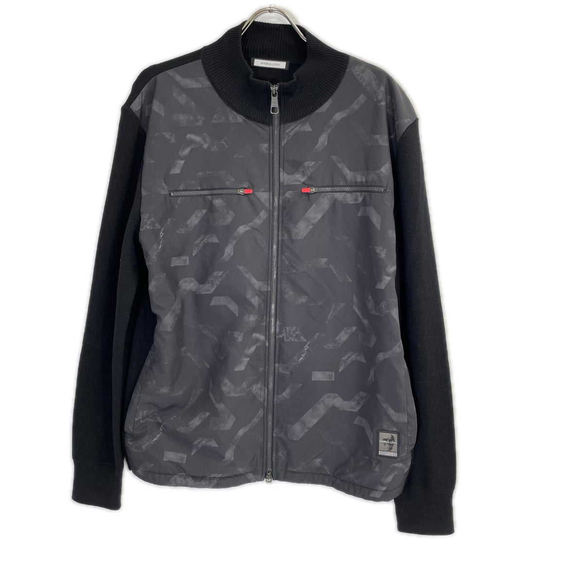 MARK&LONA マークアンドロナ ブラック CD5 DC Combi Zip Knit Top ジャケット ジャケット