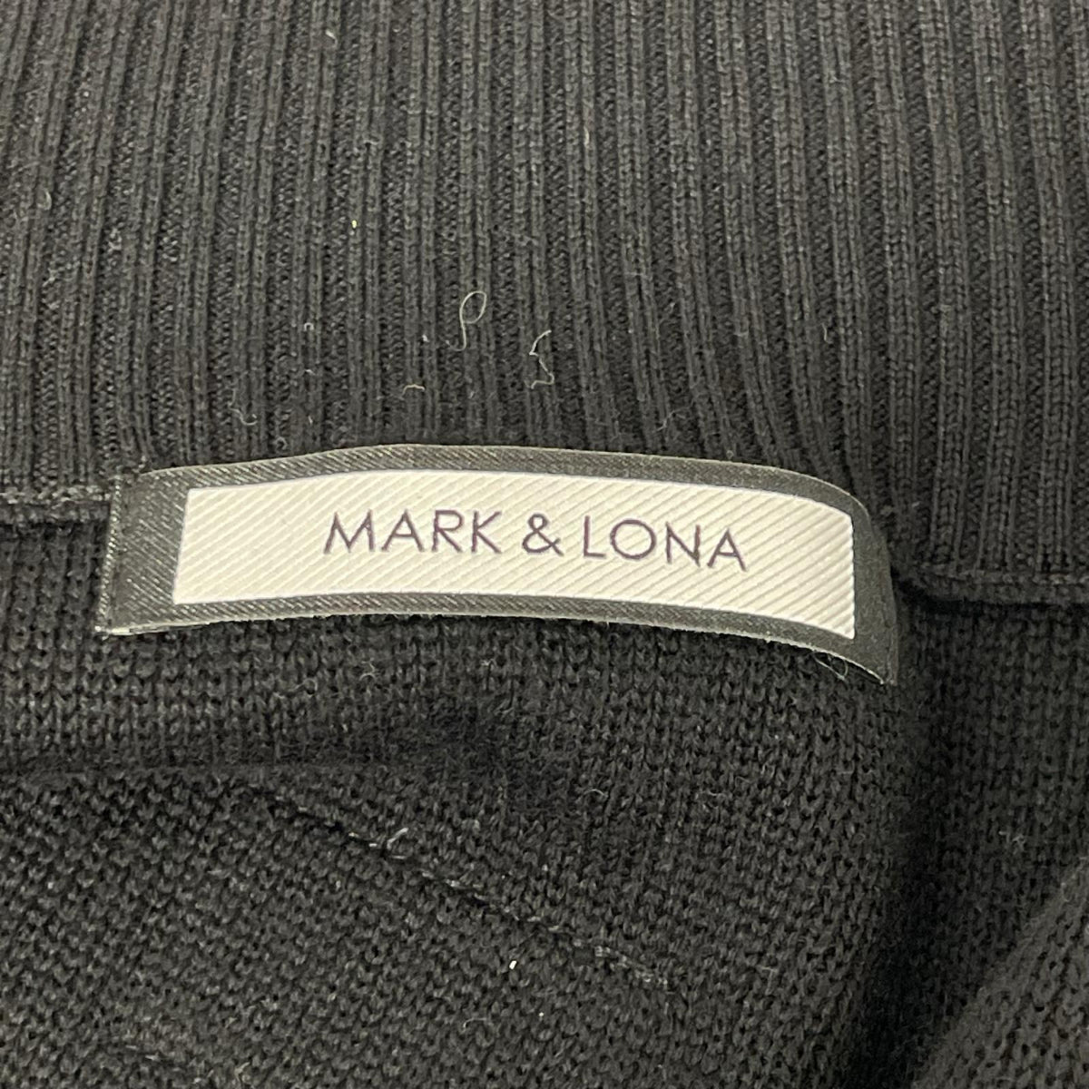 MARK&LONA マークアンドロナ ブラック CD5 DC Combi Zip Knit Top ジャケット ジャケット