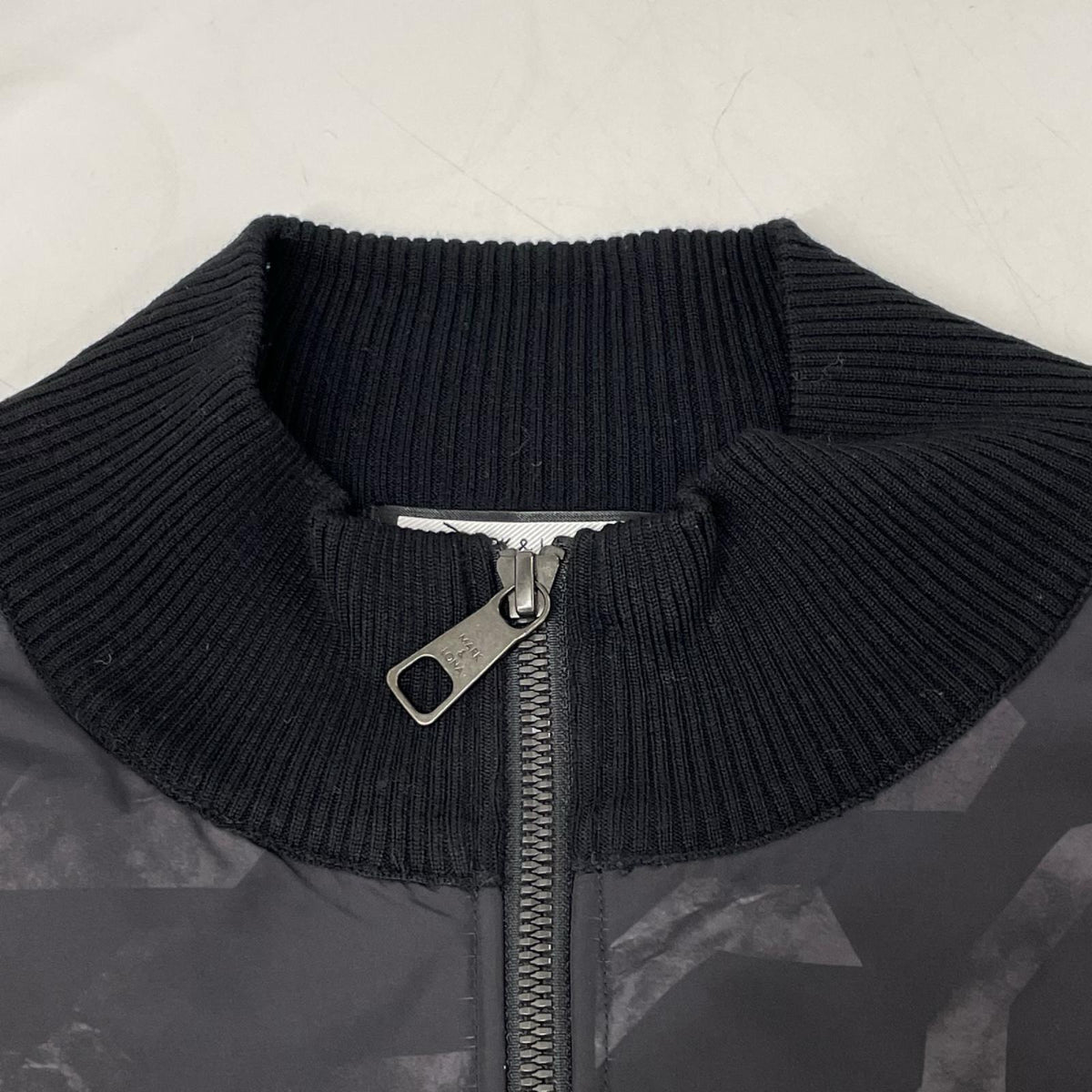 MARK&LONA マークアンドロナ ブラック CD5 DC Combi Zip Knit Top ジャケット ジャケット