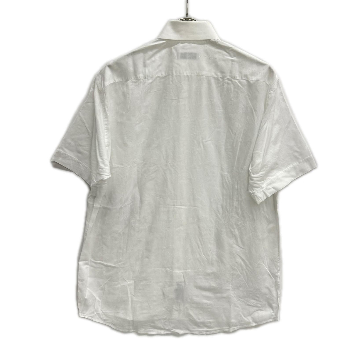 ETRO エトロ 171-1K528-6137 ホワイト コットン 総柄 半袖シャツ トップス