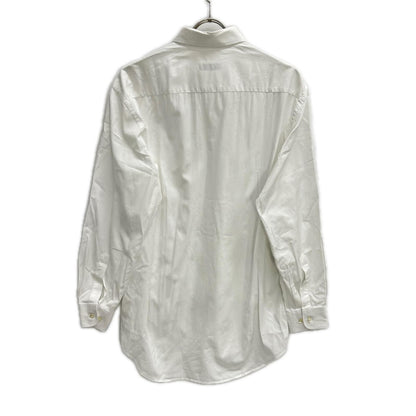 ETRO エトロ 161-1K320-6227 ホワイト コットン ペイズリー ドレスシャツ トップス