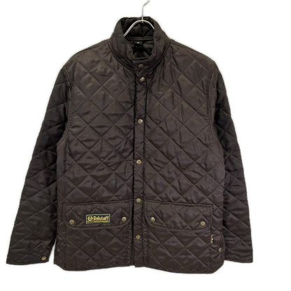 BELSTAFF ベルスタッフ ブラウン ロゴパッチ キルティング ジャケット ジャケット