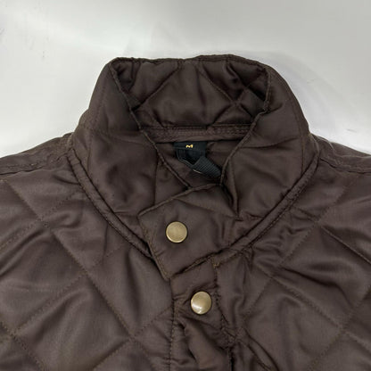 BELSTAFF ベルスタッフ ブラウン ロゴパッチ キルティング ジャケット ジャケット