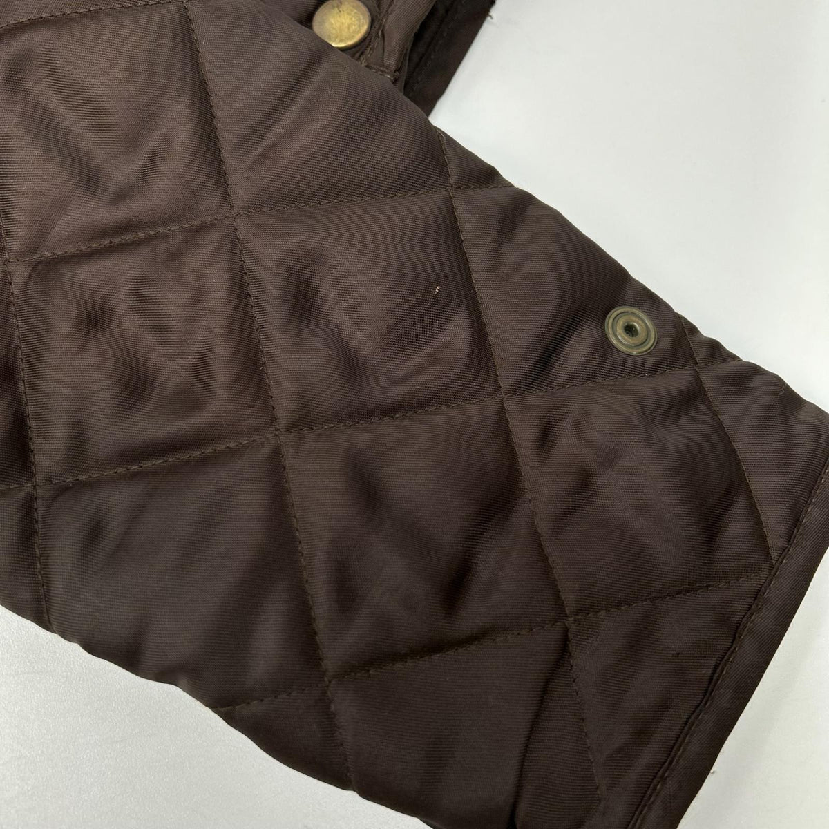 BELSTAFF ベルスタッフ ブラウン ロゴパッチ キルティング ジャケット ジャケット