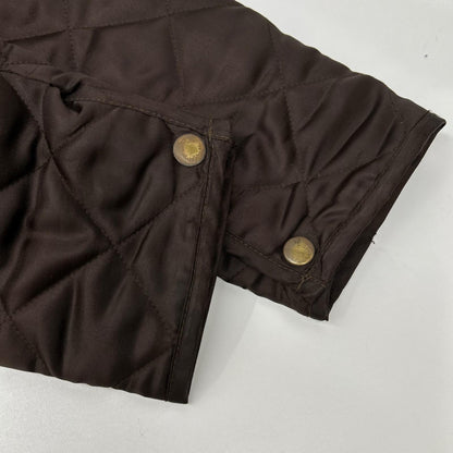 BELSTAFF ベルスタッフ ブラウン ロゴパッチ キルティング ジャケット ジャケット