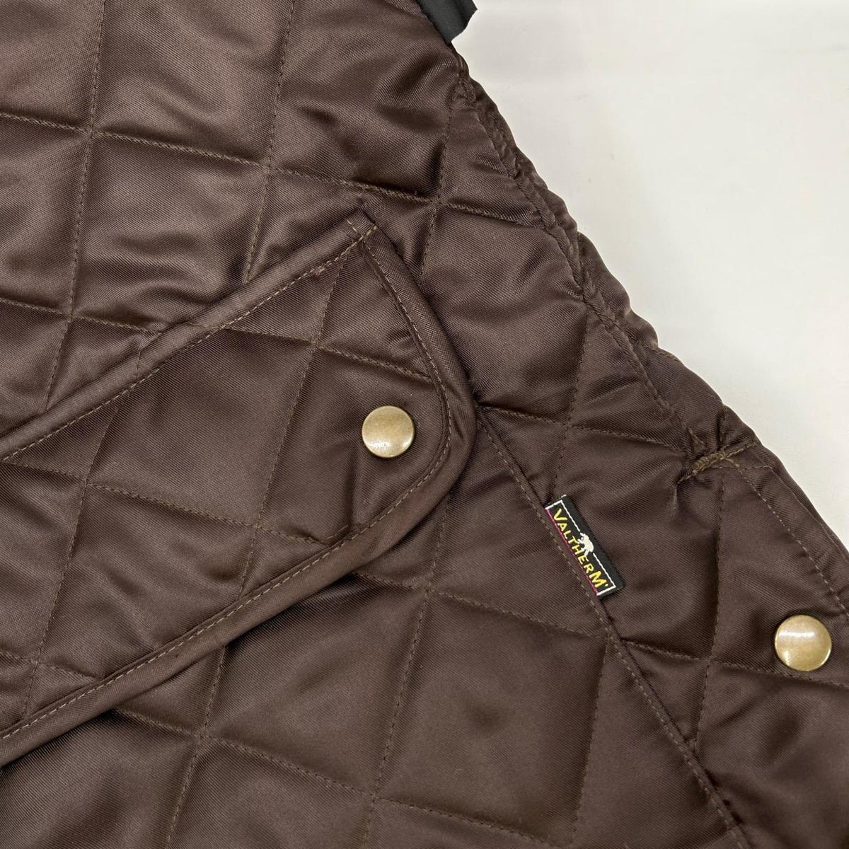 BELSTAFF ベルスタッフ ブラウン ロゴパッチ キルティング ジャケット ジャケット