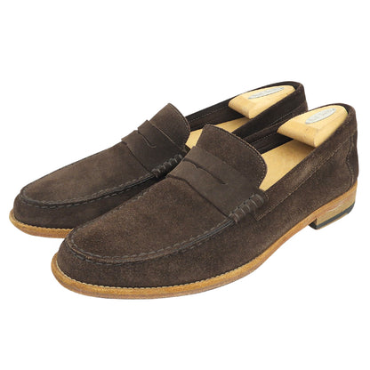 PaulSmith ポールスミス スエード コインローファー シューズ メンズ ブラウン 8 439806 シューズ