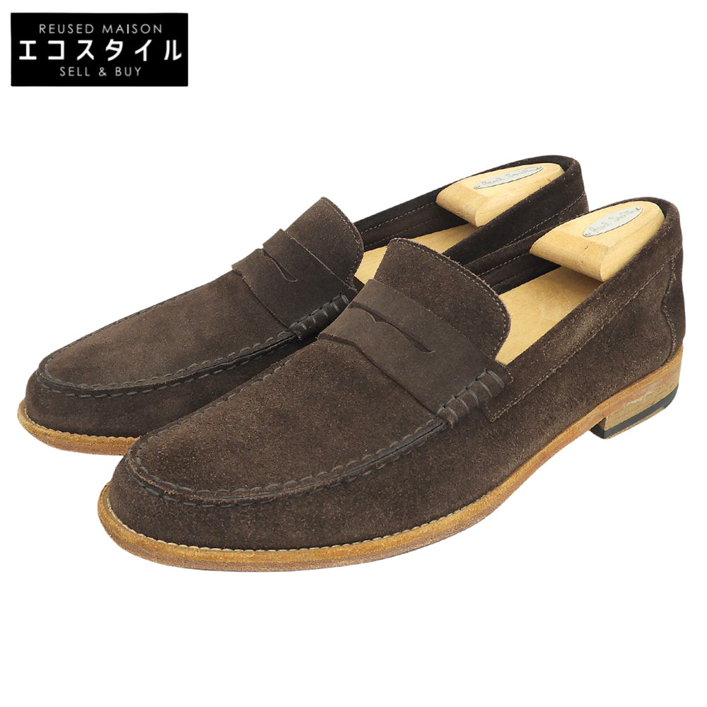 PaulSmith ポールスミス スエード コインローファー シューズ メンズ ブラウン 8 439806 シューズ