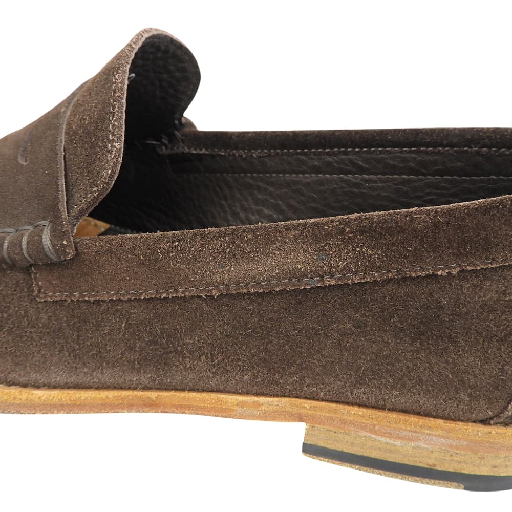 PaulSmith ポールスミス スエード コインローファー シューズ メンズ ブラウン 8 439806 シューズ