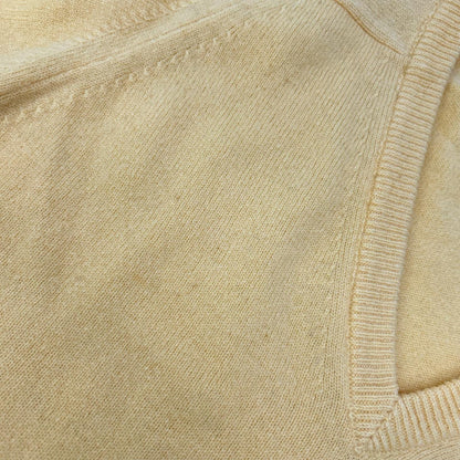 Burberry's バーバリーズ イエロー スコットランド製 ウール セーター トップス