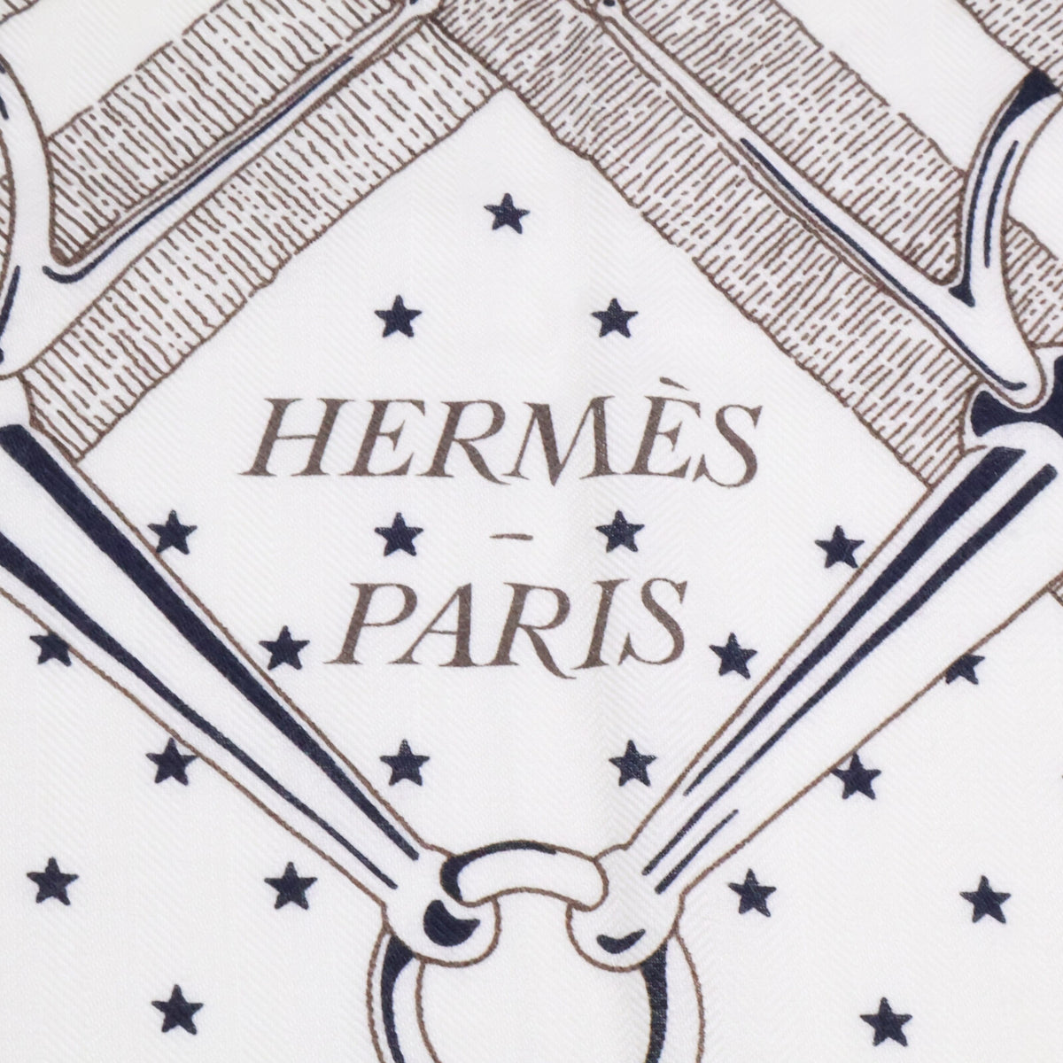 HERMES エルメス 美品 26SS Mors a Jouets カシミヤシルク カレジェアン140 スカーフ