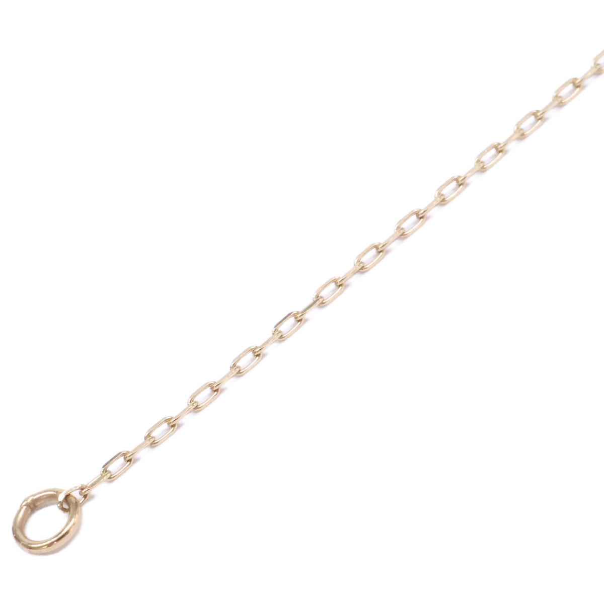 agete アガット 【美品】10173129011 K10YG アジャスターチェーン ネックレス用 ネックレス