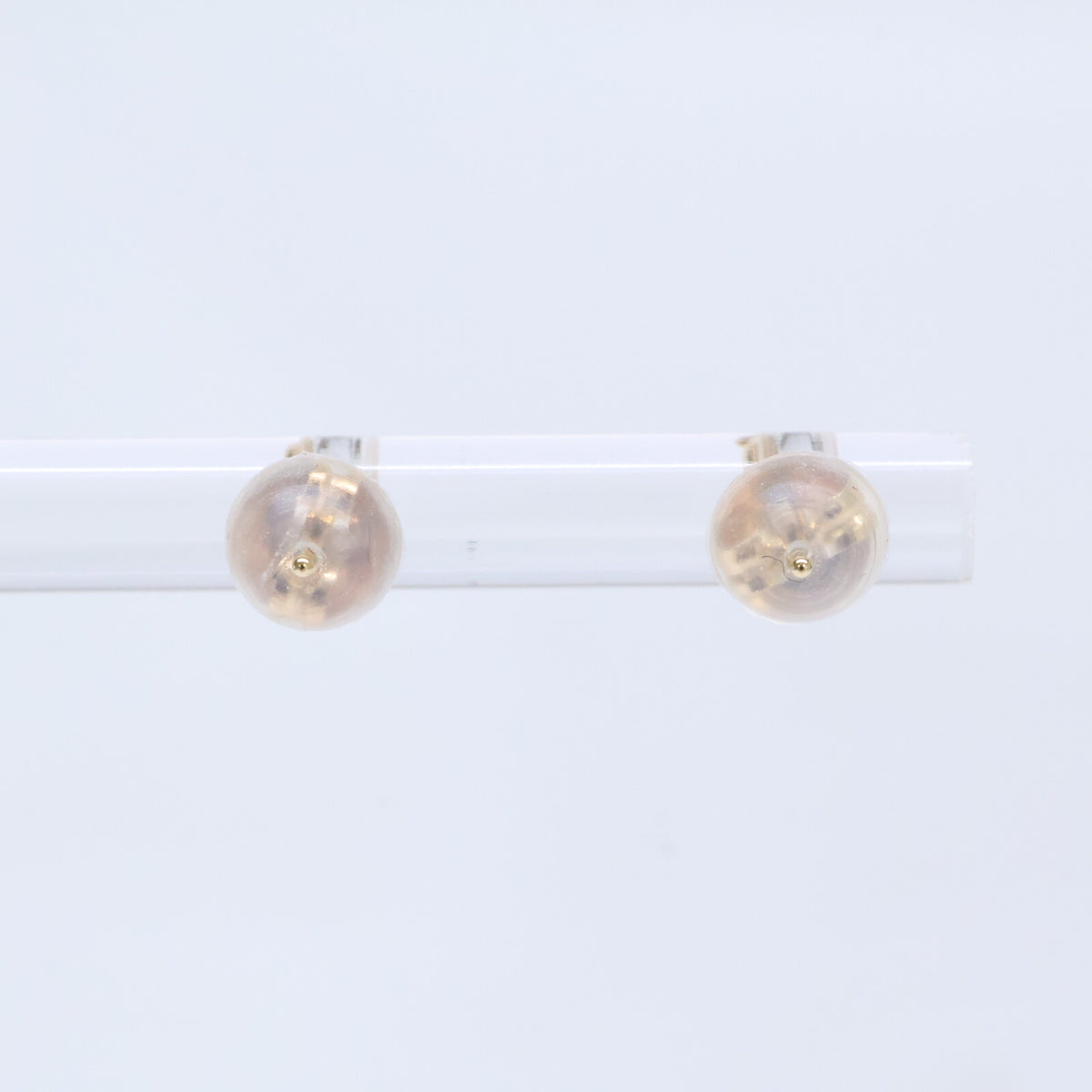 agete アガット 【美品】10244112428 K10 0.02刻印 ダイヤモンド ピアス