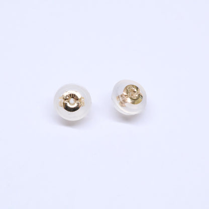 agete アガット 【美品】10244112428 K10 0.02刻印 ダイヤモンド ピアス