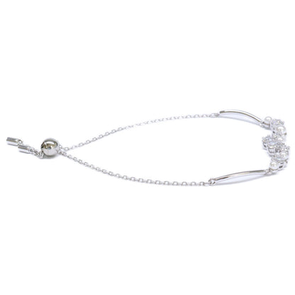 SWAROVSKI スワロフスキー 【美品】Constella クリスタルパール キュービックジルコニア プルクロージャー式 ブレスレット