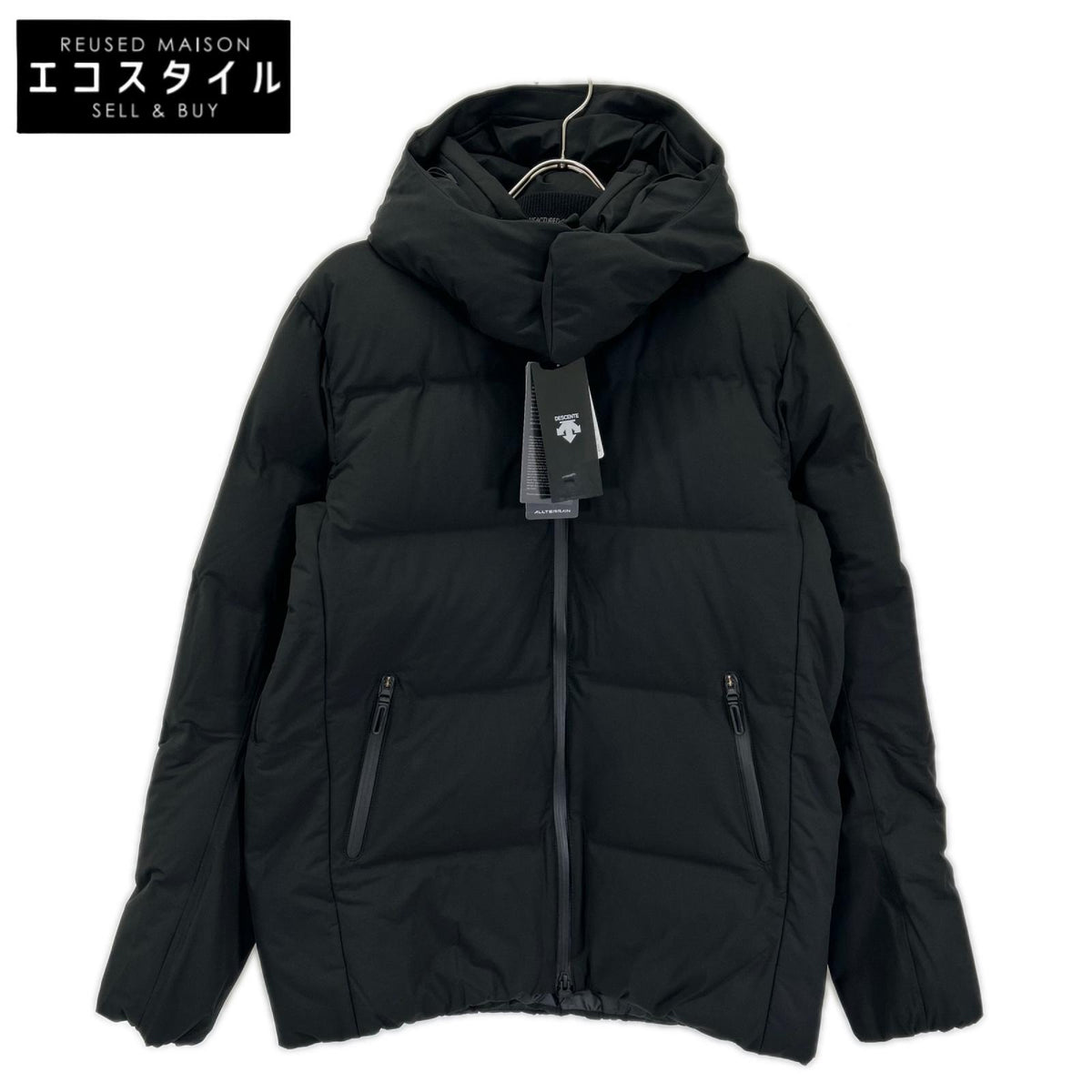 DESCENTE デサント 23年 ブラック DAMWGK31U 黒 水沢ダウン アンカー ダウンジャケット ジャケット