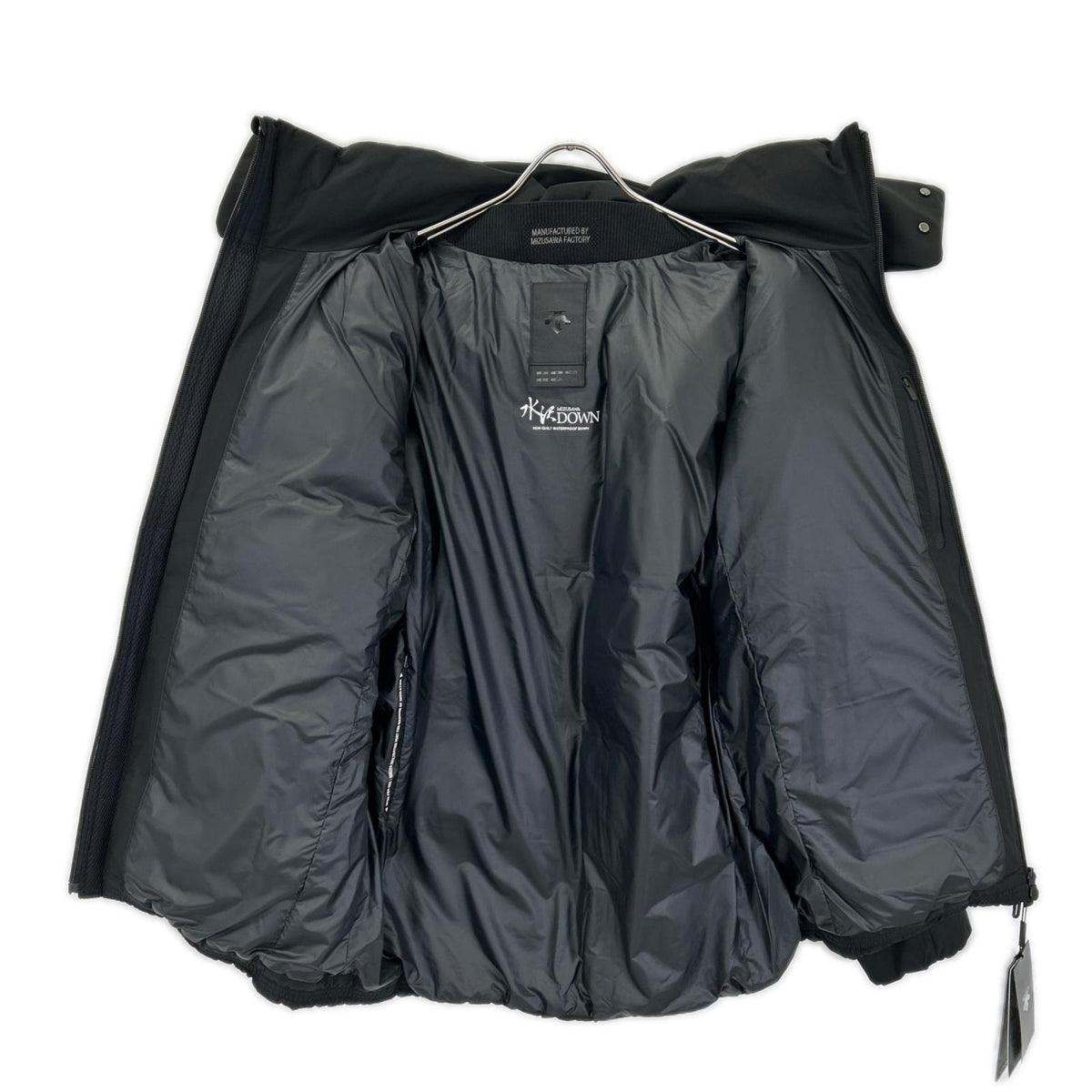 DESCENTE デサント 23年 ブラック DAMWGK31U 黒 水沢ダウン アンカー ダウンジャケット ジャケット