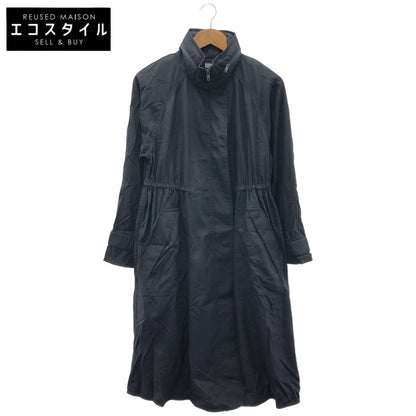 theory luxe セオリーリュクス ネイビー キュプラ ロングコート トップス