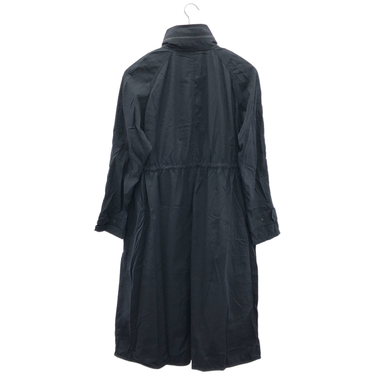 theory luxe セオリーリュクス ネイビー キュプラ ロングコート トップス