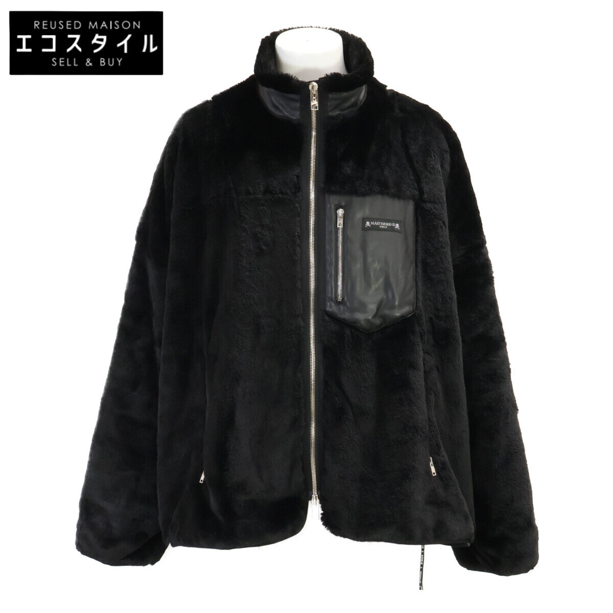 mastermind マスターマインド 【美品】MW23S11-BL007 MW FAUX FUR JACKET フェイクファージャケット ジャケット
