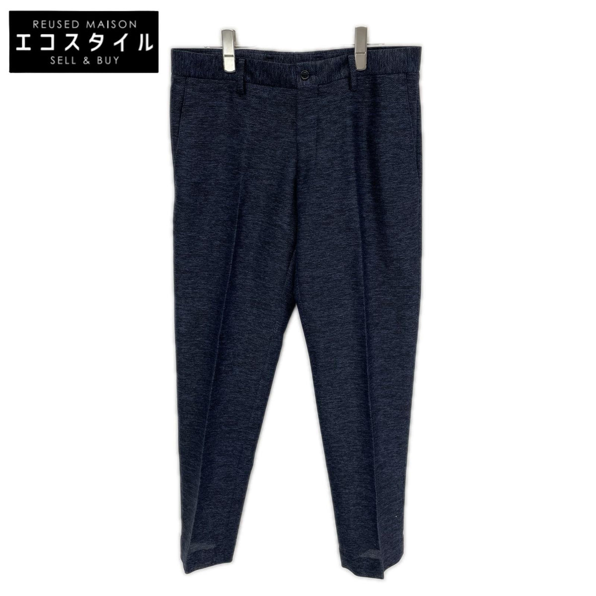 MACKINTOSH LONDON マッキントッシュロンドン G1R49 ネイビー ランジメッシュ セットアップパンツ ボトムス