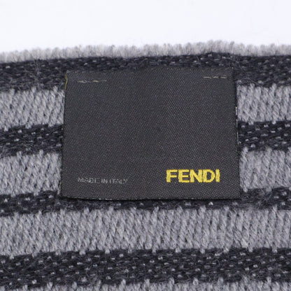 FENDI フェンディ ウール フリンジ マフラー