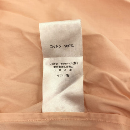 luana ルアナ 270401449 ピンク コットン ポプリン カシュクール ワンピース トップス